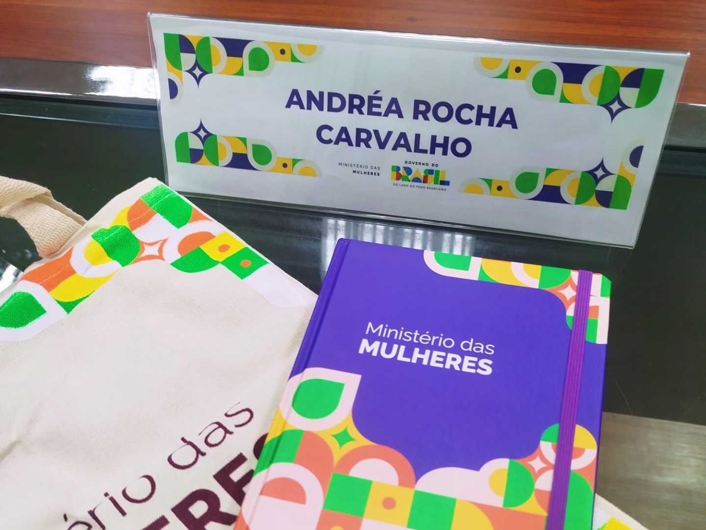 Andréa Rocha Carvalho no Ministério das Mulheres